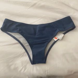 NWT Blue bikini bottoms